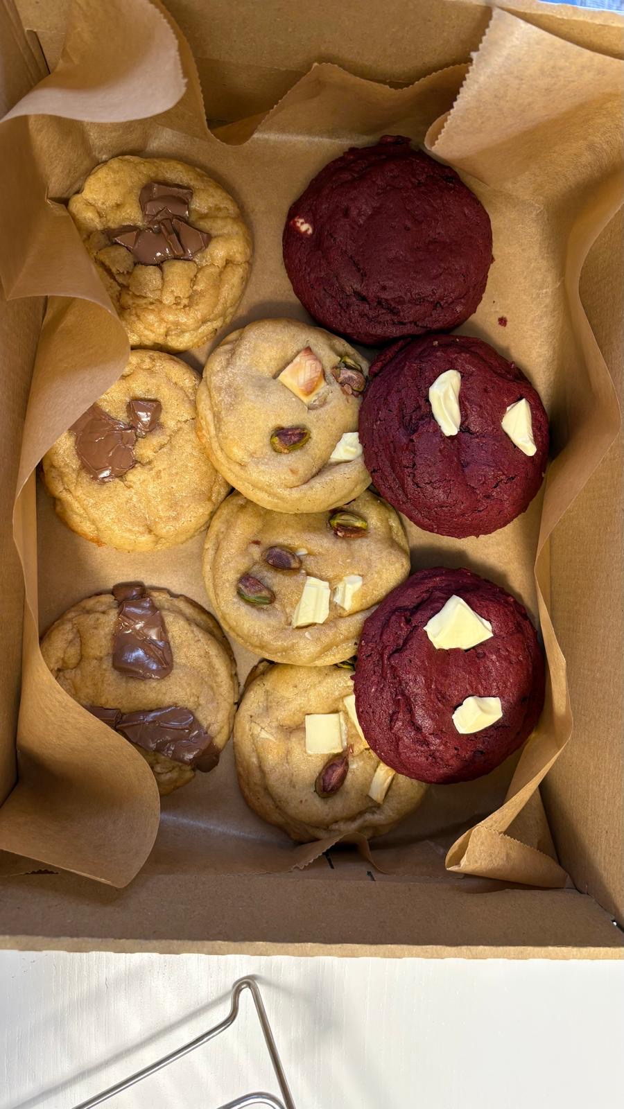 Galletas artesanales con forma de corazón — repostería Amore Valencia